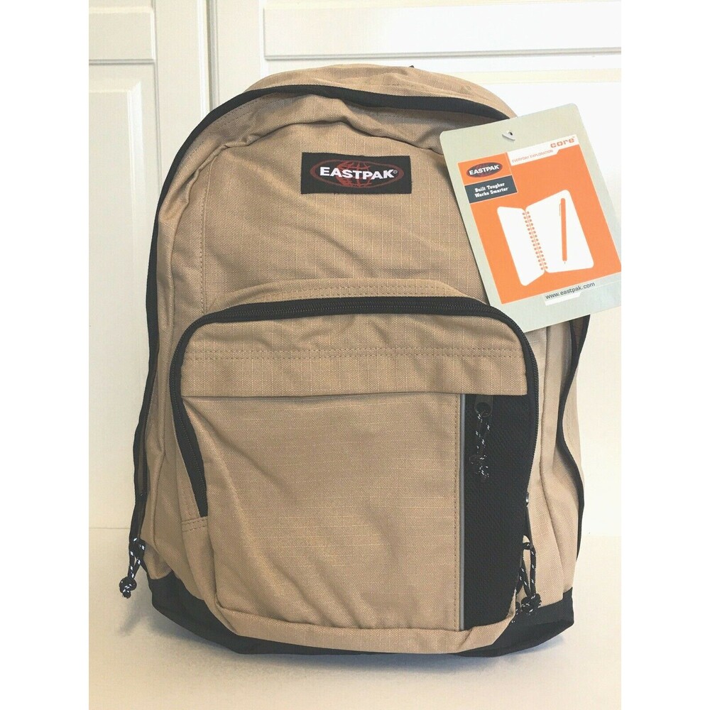 NEW Vintage Eastpak Tomah Backpack Maple Bookbag Padded Back